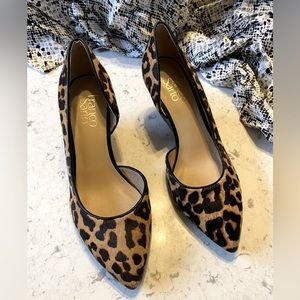 Super chic leopard heels for work or play.